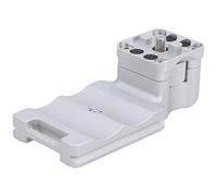 Piedino Base Collare Obiettivo, Piedino Base Sostitutivo Collare Treppiede in Lega di Alluminio 3,2x1,5x1,2 Pollici con Vite da 1/4 Pollici per Obiettivo ISII 100-400mmf4,5-5,6L