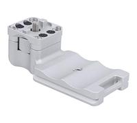 Piedino Base Collare Obiettivo, Piedino Base Sostitutivo Collare Treppiede in Lega di Alluminio 3,2x1,5x1,2 Pollici con Vite da 1/4 Pollici per Obiettivo ISII 100-400mmf4,5-5,6L