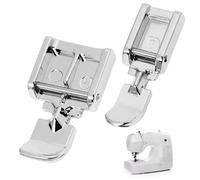 Piedino Cerniera per Brother, 2 Pezzi Piedino Stretto a Clip, Piedino da cucito sottile universali Compatibile con Singer Brother Janome Macchina da Cucire