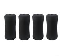 Piedino di ricambio in schiuma per cuscinetti per macchine Leg Curl e per rulli per panca pesi, adatto per tubi di diametro 22-25 mm in attrezzature da palestra (4 pezzi)