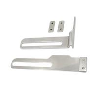 Piedino in acciaio industriale a zigzag, guida con larghezza per un posizionamento accurato del tessuto, guida del piedino per macchina da cucire