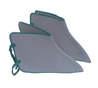 Piedino in tela per saldatori, resistente al fuoco, agli spruzzi e al calore, resistente all'abrasione, adatto a tutte le scarpe da saldatura,