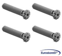 PIEDINO LAVASTOVIGLIE MIELE 6033081 06033081 IN PLASTICA 106 X 8.,5 MM - PZ 4