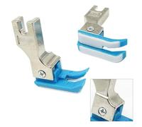 Piedino Oxford progettato per tessuti leggeri e pelle, offre prestazioni affidabili nei progetti di cucito (sinistra bassa 0,2)