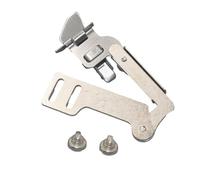 Piedino per guida ai bordi, guida ai bordi per macchina da cucire | Misuratore guida per cucire | Guida all'orlo multifunzionale regolabile in acciaio inossidabile per macchine da cucire domestiche e