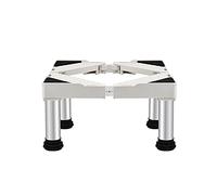 Piedino per lavatrice, piedini 10/15/20/25 cm, base 50-75 cm, supporto regolabile per mobili per lavastoviglie, tappetino antivibrazioni