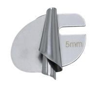 Piedino per orlatore per macchina da cucire, piedino per macchina da cucire,Guida per l'attacco per orlatura di precisione del piedino per scorrimento - Piedino per orlo arrotolato per, abb