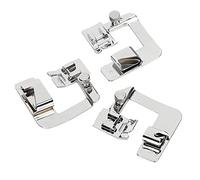 Piedino per orlo arrotolato 4/8 6/8 8/8 Hemmer ricamo macchine da cucire accessori