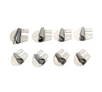 Piedino per orlo arrotolato per cucire, piedino per orlo arrotolato in acciaio inox, piedino per macchina da cucire versatile, piedino per cucito preciso, strumento di cucito in larghezza fit