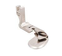 Piedino per orlo arrotolato per tutte le macchine da cucire domestiche 3/4/5/6 mm, 5 mm, argento, 3/16 5 mm