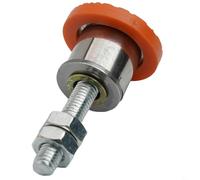 Piedino pieghevole per macchina da taglio in acciaio inox con PVC antiscivolo, supporto regolabile per stabilità, confezione da 4 e 6 opzioni (A)