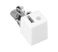 Piedino premistoffa laterale per macchine da cucire a gambo basso, compatibile con CY-10, overlock in plastica e metallo per tagliabordi per Zig-Za