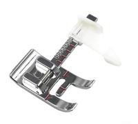 Piedino premistoffa per cuciture da 1/3 e 1/4 di pollice per 1/3 | Guida regolabile, precisione della cucitura di 0,6 cm, segni chiari del righello, vestibilità a gambo basso