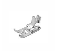 Piedino premistoffa per macchina da cucire, a zig zag, per punto dritto, compatibile con Janome e compatibile con Brother (argento)