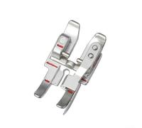 Piedino Pressore Metallico per Pfaff Modello 820542-096, Guida per nel Solco e Trapunto, Precisione per Patchwork, per vari Modelli, Dimensione Compatta