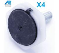 PIEDINO REGOLABILE 4PZ M8 H-2,3 CM LAVATRICE INDESIT ORIG C00296866 C00533677