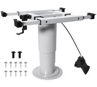 Piedistallo da tavolo regolabile, base pneumatica regolabile in altezza e angolo per camper, barca e yacht, supporto versatile per comfort e comodità