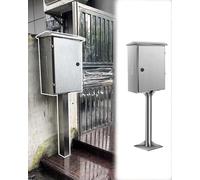 Piedistallo del Caricabatterie Supporto per Caricabatterie Portatile per Veicoli Elettrici, Alloggiamento Esterno per Caricabatterie per Veicoli Elettrici / Scatola Portacavi(Style-B,H-70cm/27.5in)