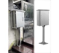 Piedistallo del Caricabatterie Supporto per Caricabatterie Portatile per Veicoli Elettrici, Alloggiamento Esterno per Caricabatterie per Veicoli Elettrici / Scatola Portacavi(Style-A,H-70cm/27.5in)