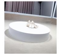 Piedistallo per esposizione, piedistalli cilindrici rotondi, base per piattaforma rialzata per negozio di abbigliamento/negozio di abiti da sposa per camerino, tavolo da dessert, buffet di c