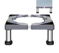 Piedistallo per lavatrice e asciugatrice - Supporto per lavatrice e asciugatrice | Supporto per rondella in acciaio inossidabile | Base per asciugatrice con 4 gambe solide | Supporto per lavatrice