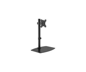 Piedistallo per Schermo LCD - VISION - VFM-DSB - Acciaio nero - Dimensione dello schermo 13"-32" - Scrivania