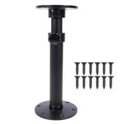 Piedistallo per Tavolo per Barca, Gamba del Tavolo Rimovibile in Lega di Alluminio Resistente Regolabile 18,11 a 27,76 Pollici per Ponte Yacht