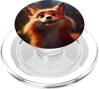 Piedistallo per telefono Porta-telefono volpe PopSockets PopGrip per MagSafe