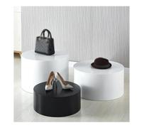 Piedistallo rialzato per Donna, espositore per Prodotti, Tavolo per manichino/Persona/Scarpe/Borse, Zoccolo Rotondo per Negozi di Abiti da Sposa, Matrimoni, Feste ed Eve