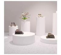 Piedistallo rotondo universale per esposizione, base robusta per borse per scarpe da manichino, elegante decorazione per eventi