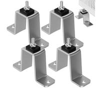 Pieds De Support Pour Climatiseur - Supporto antivibrante robusto per unità esterne, ricognizione del bruit, base stabile e restante intempéries, impianto di installazione, Améliore La Durabilité Du