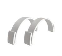 Piega-benda per cappelli, piega-tesa per cappelli, modella-tesa con fascia curva per cappelli bianco