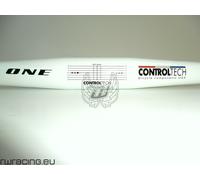 Piega manubrio bici / mtb ControlTech One bianco da 60 cm - mtb handlebar