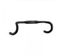 Piega Manubrio Gossamer Compact Alluminio Nero 440mm 31.8mm Bici Corsa Ergonomica