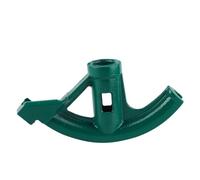 Piega tubi manuale in ghisa, strumento per piegare tubi di filo per elettricisti, piegatrice a risparmio di lavoro per piegature da 90° a 180° con telaio rafforzato per tubi sottil (5/8")