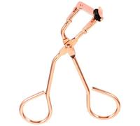 Piegaciglia con cuscinetti di ricarica, mini piegaciglia per tutte le forme di ciglia, strumento professionale per il trucco in silicone con pinzette di precisione, kit di bellezza 2 in 1 in acciaio