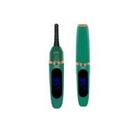 Piegaciglia elettrico 3 ingranaggi trucco ciglia strumento arricciacapelli 2W Display digitale portatile Styling Make Up ciglia Curl fornitura verde