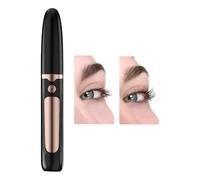Piegaciglia elettrico con display a LED, 4 impostazioni di temperatura, strumento di bellezza anti-scottatura, ricaricabile tramite USB, per capelli naturali, regalo