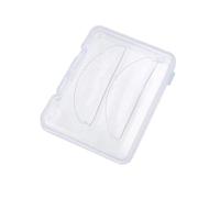 Piegaciglia in silicone autoadesivo diagonale con cuscinetto in gel | Bordo diagonale, cuscinetto in gel autoadesivo, curling delicato, nessun contatto metallico, per occhi sensibili
