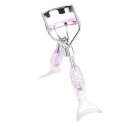 Piegaciglia per ragazze, forma di coda di pesce, piccolo, con denti pettine, portatile, ergonomico, bellissimo strumento per il trucco per ragazze, donne, donne