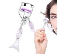 Piegaciglia per trucco, Piegaciglia - Piegaciglia forma di coda di pesce,Forniture per trucco portatili, bellissimi strumenti ergonomici per ciglia per l'apertura degli occhi, ciglia