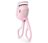 Piegaciglia Riscaldato GLAMCURLI - Ricaricabile USB, Riscaldamento in 10 s, Punta in Silicone Anti-bruciatura, Ricci Duraturi, 2 Temperature, Compatto