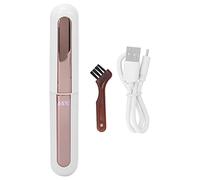 Piegaciglia riscaldato Piegaciglia elettrico portatile di lunga durata Strumenti per il trucco per le donne (Bianca)