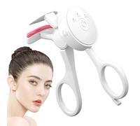 Piegaciglia riscaldato, strumento per il trucco per arricciare le ciglia, strumento per arricciare le ciglia a lunga durata, con 3 impostazioni di temperatura, per donne