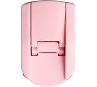 Piegaciglia rosa con cuscinetto morbido e delicato, piegaciglia con cuscinetto in silicone, riccia perfettamente in 5 secondi, piegaciglia portatile da viaggio, ottimo regalo per donne, strumento per