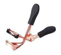 Piegaciglia Rosé Gold, Strumento Make Up Portatile a Molla Flessibile | Acciaio al Carbonio e Abs, Design Delicato ed Essenziale, Accessori Ciglia Finte per Beauty Routine