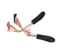 Piegaciglia Rosé in Acciaio al Carbonio e Abs con Pad in Gomma | Design Antiscivolo, Formato Portatile, Taglio Preciso, Aiuta a Proteggere le Ciglia