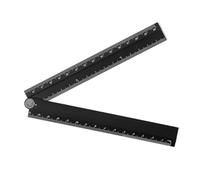 Piegare Diritto Righello 30 Cm Alluminio Progners Strumento di Angolo Di Piegatura Con Aggiornamenti Chiari Per Architetti E Artisti