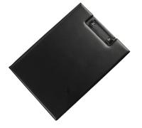 Piegare gli appunti Confezione da 4 cartelle appunti pieghevoli in similpelle nera A4/A5 con memorizzazione(One Color-A4)