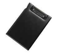 Piegare gli appunti Confezione da 4 cartelle appunti pieghevoli in similpelle nera A4/A5 con memorizzazione(One Color-A5)